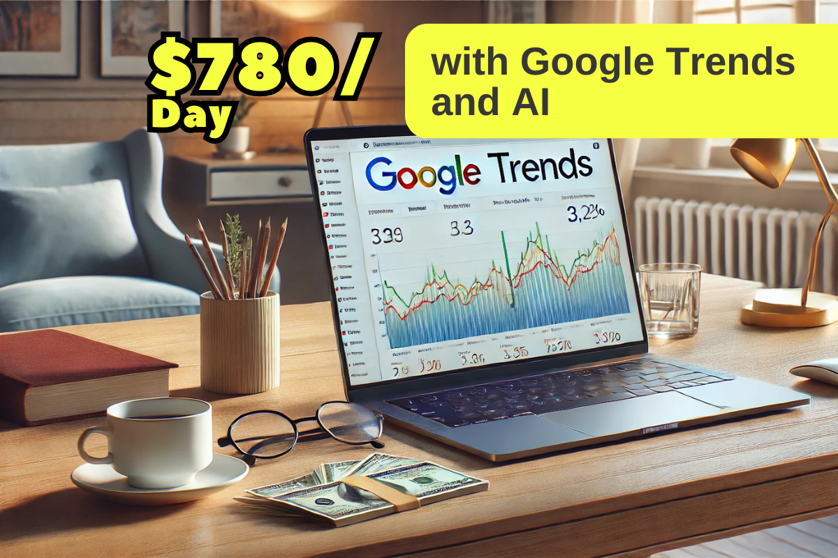 How to Make $780/Day with Google Trends and AI: Step-by-Step Guide